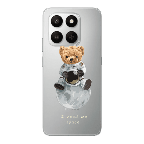 Honor Magic 400 Smart Bear in space Transparent Silicone TPU Θήκη